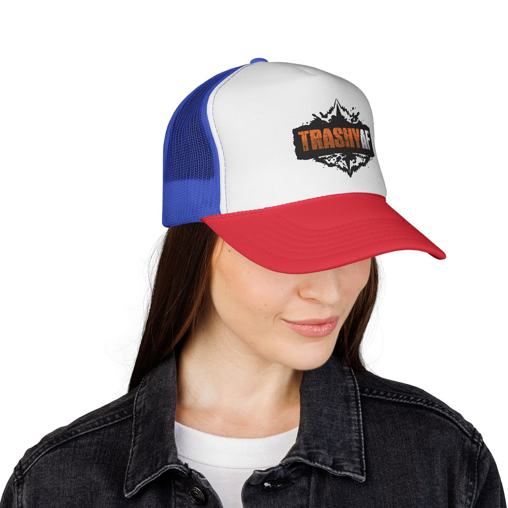 Trashy AF Trucker Cap - Fun Outdoor Hat, Perfect for Festivals, Casual Wear, Summer BBQs, Unique Gift for Friends
