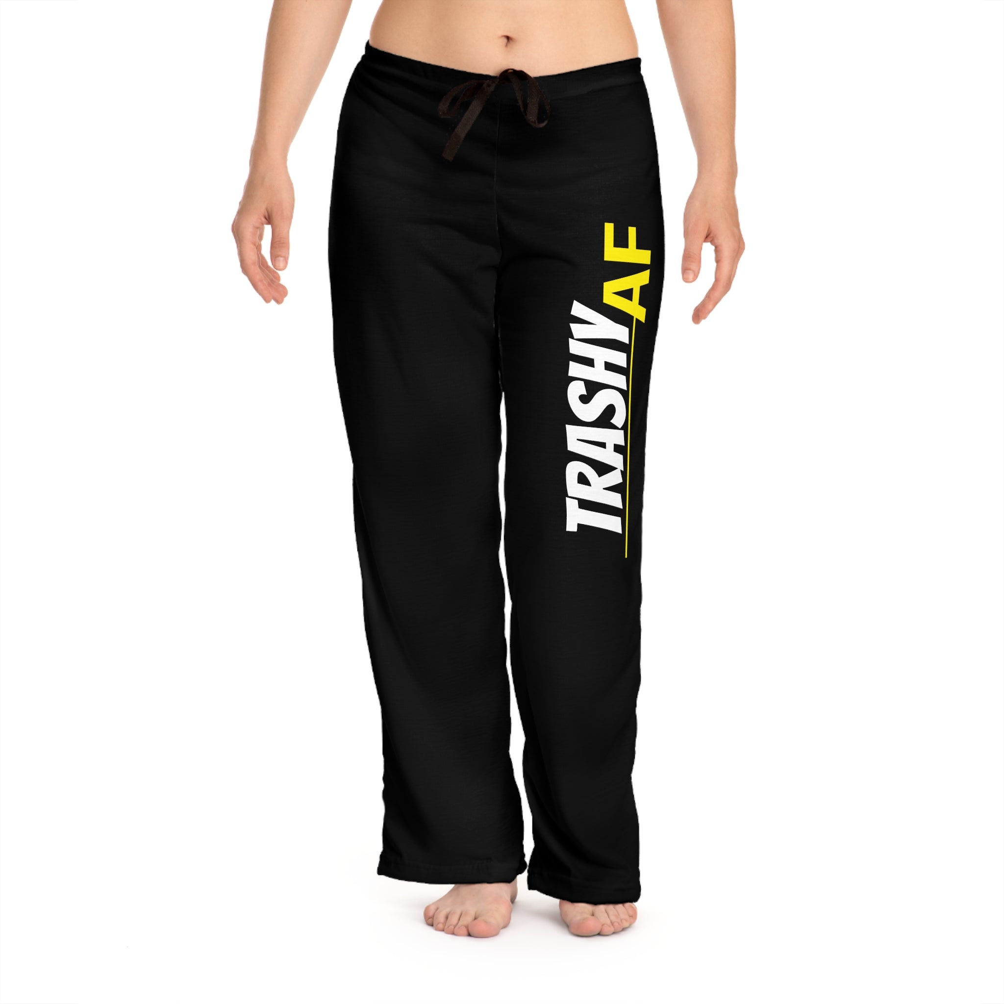 Trashy AF Women's Pajama Pants, Comfy Loungewear, Fun Sleepwear, Unique Gift for Her, Casual Relaxation Pants