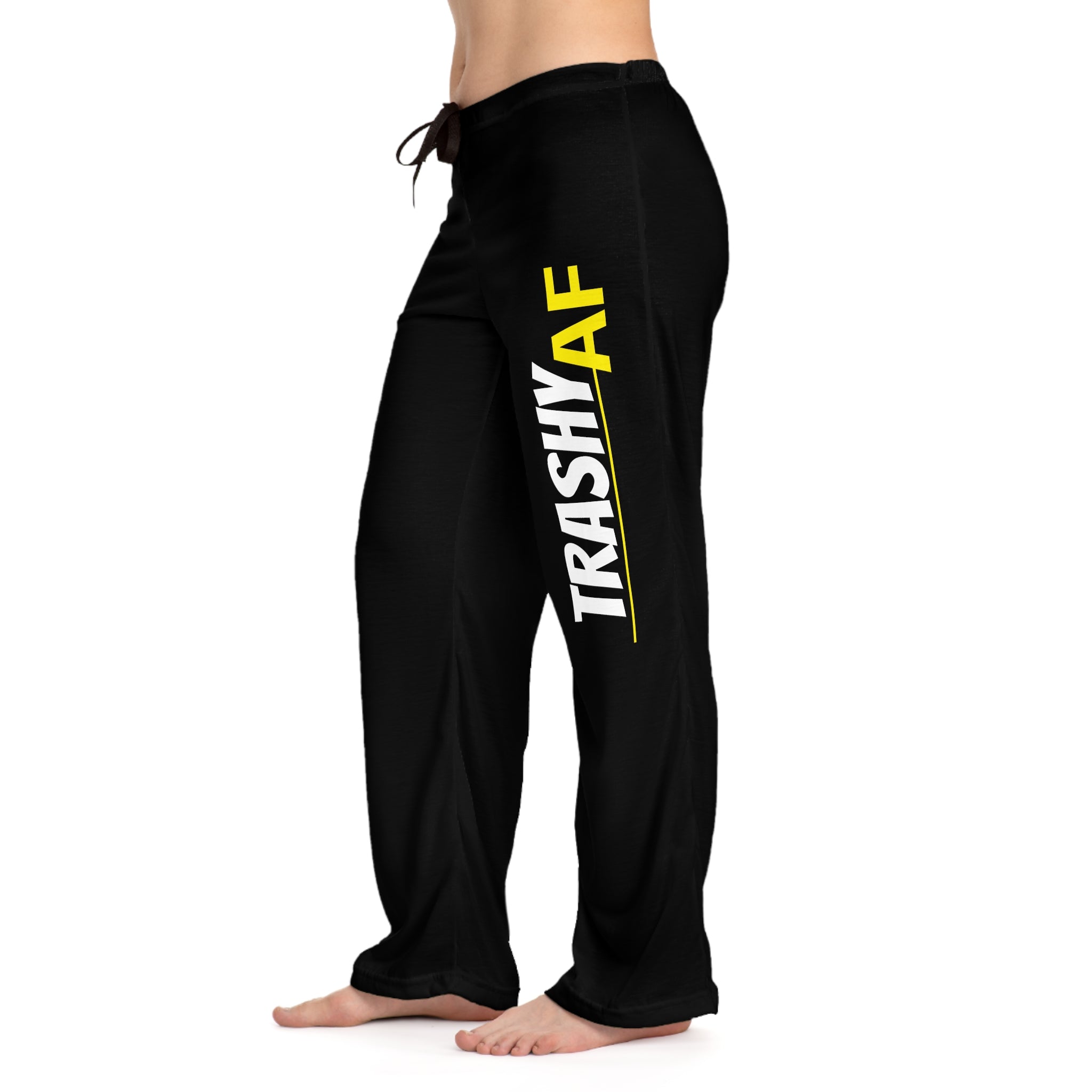 Trashy AF Women's Pajama Pants, Comfy Loungewear, Fun Sleepwear, Unique Gift for Her, Casual Relaxation Pants