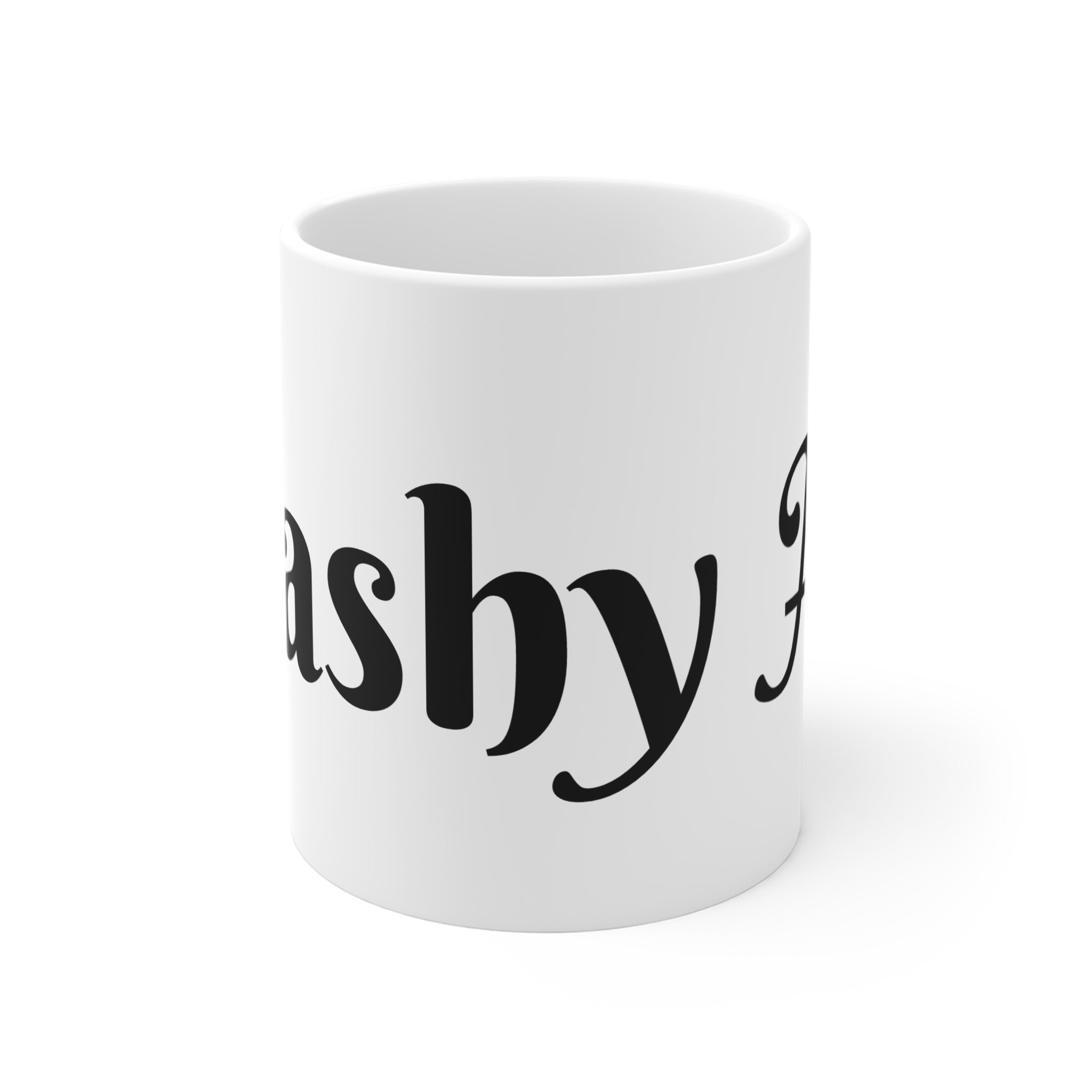 Trashy Fun Mug | 11oz Coffee Cup, Funny Gift for Friends, Party Mug, Humorous Drinkware, Cute Typography Design