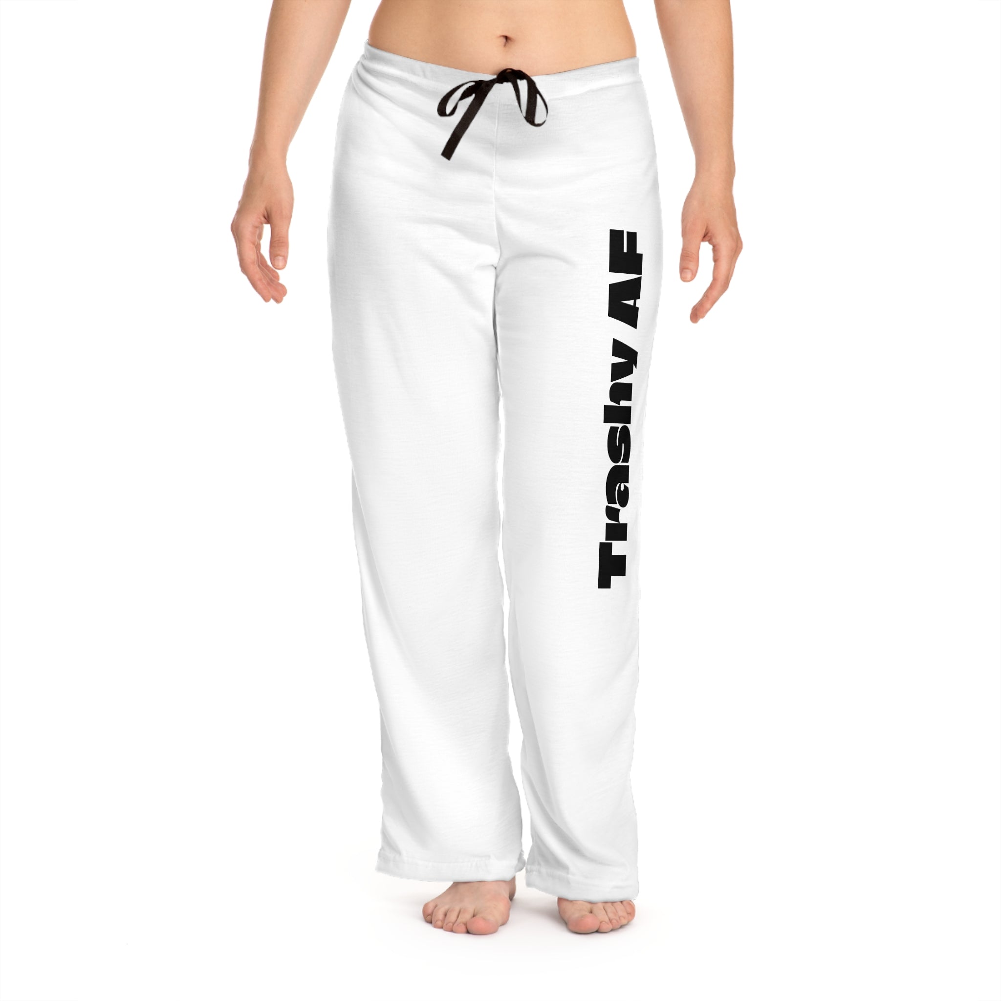 Trashy AF Women's Pajama Pants, Comfy Loungewear, Fun Sleepwear, Unique Gift for Her, Casual Relaxation Pants
